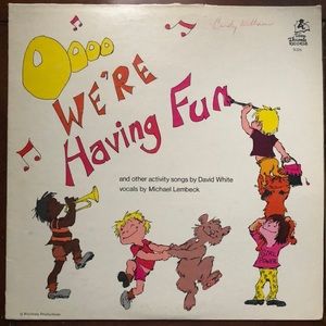 David White, Michael Lembeck OOOO We're Having Fun Vinyl Lp